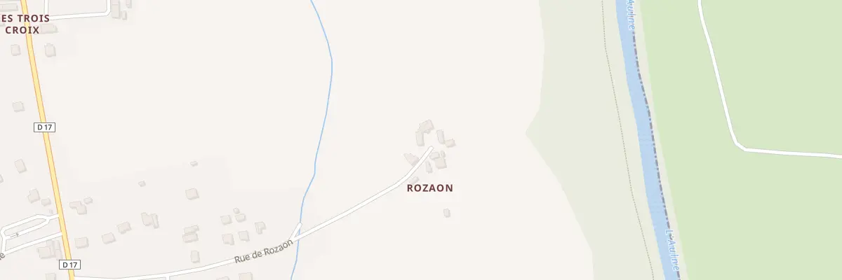 Plan du 25 Rue de Rozaon à Landeleau