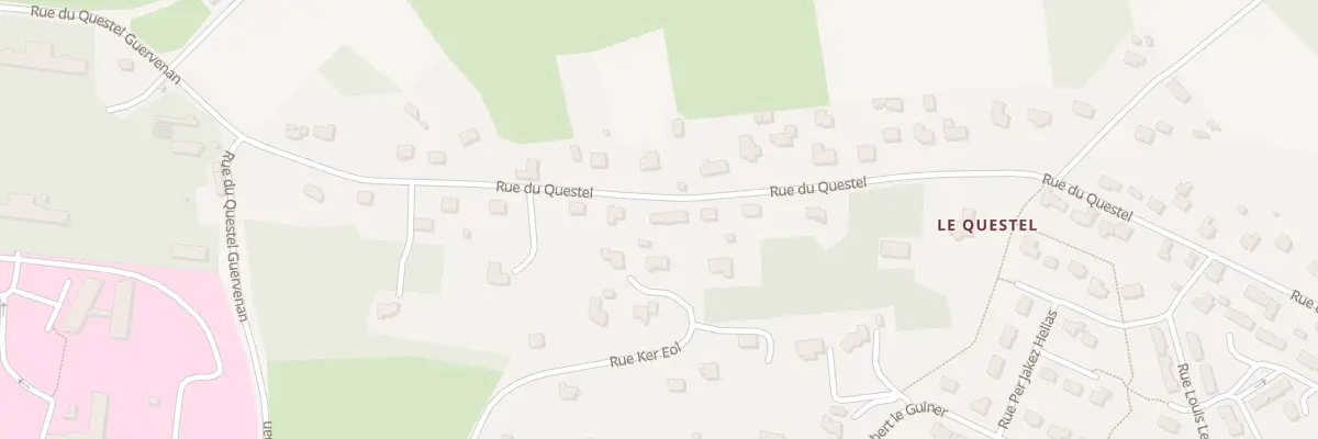 Plan du 44 Rue du Questel à Plougonven