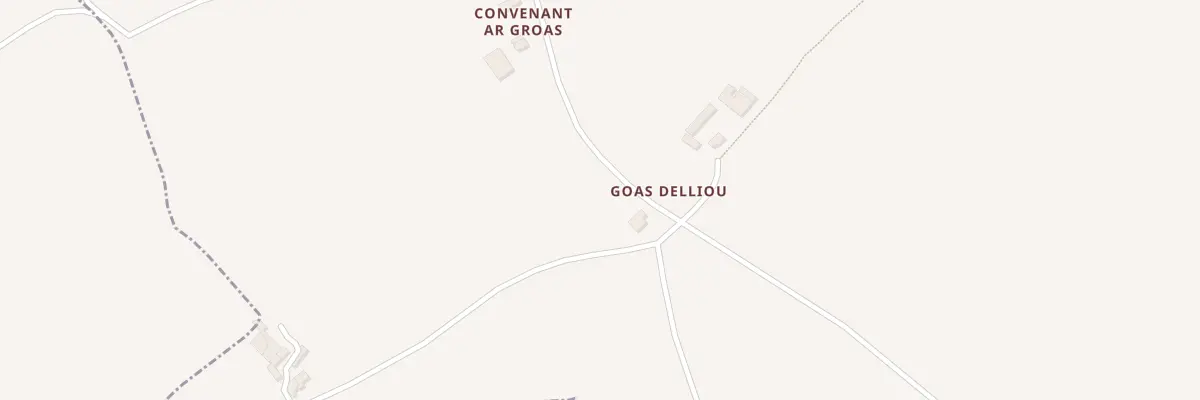Plan du 133 Goas d’Elliou à Guimaëc