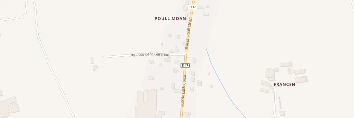 Plan du 29 Rue de Loch Conan à Landeleau