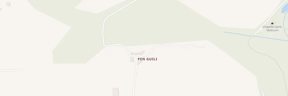 Plan du 271 Penn Gili à Plouyé
