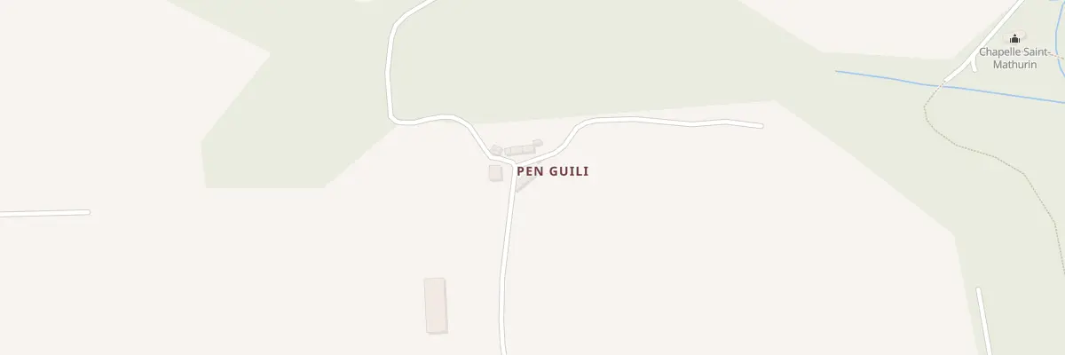 Plan du 1981C Penn Gili à Plouyé
