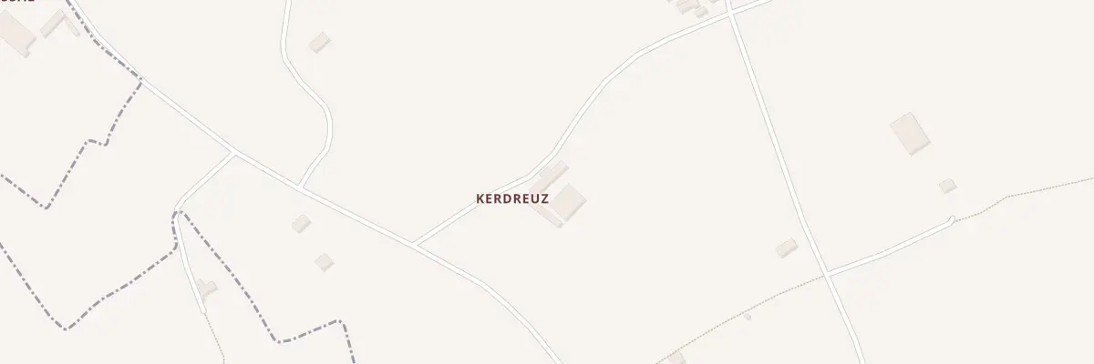 Plan du 149 Kerdreuz à Guimaëc