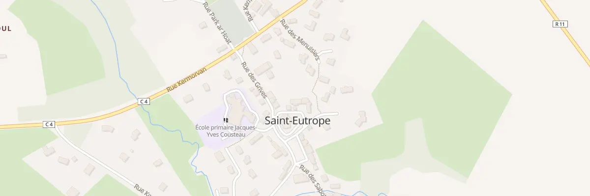 Plan du 2 Ven du Fournil à Plougonven