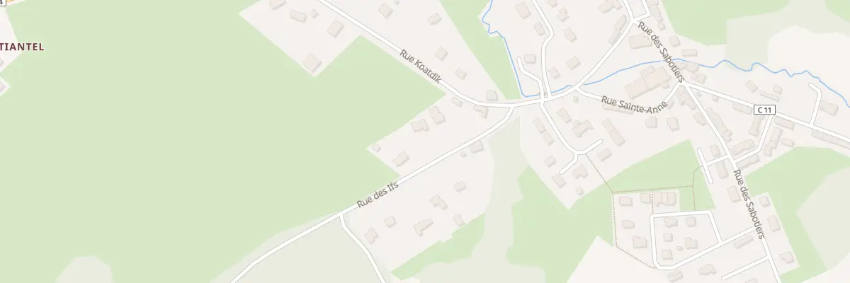 Plan du 1C Rue des Ifs à Plougonven