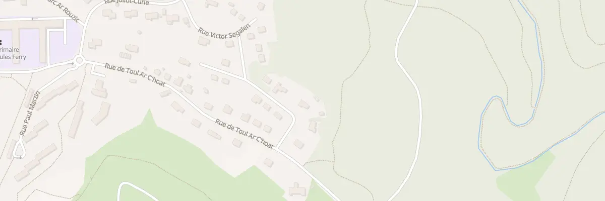 Plan du 4 Rue Leign Ar Menez à Huelgoat