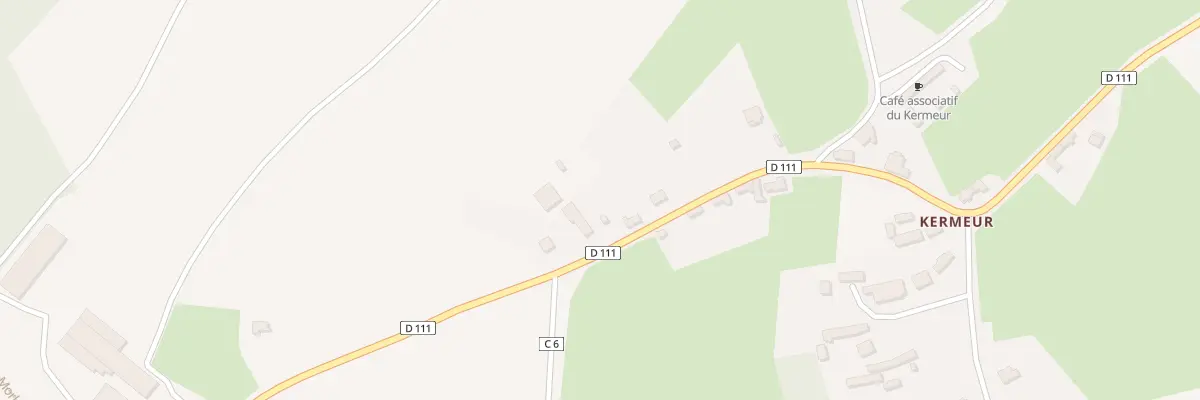 Plan du 5716 Kermeur Ouest à Plougonven