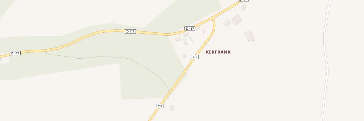 Plan du 262 Kerfranc à Spézet
