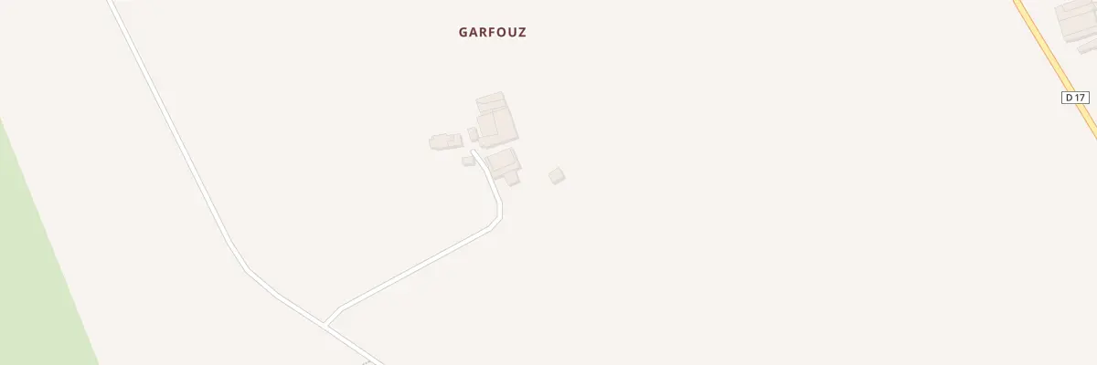 Plan du 215 Garfous à Landeleau