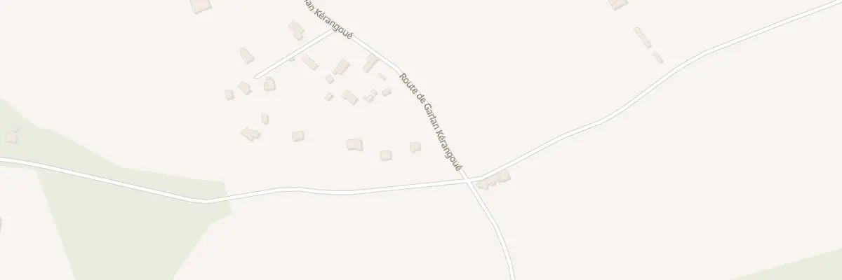 Plan du 9 Kerangoue à Plouigneau