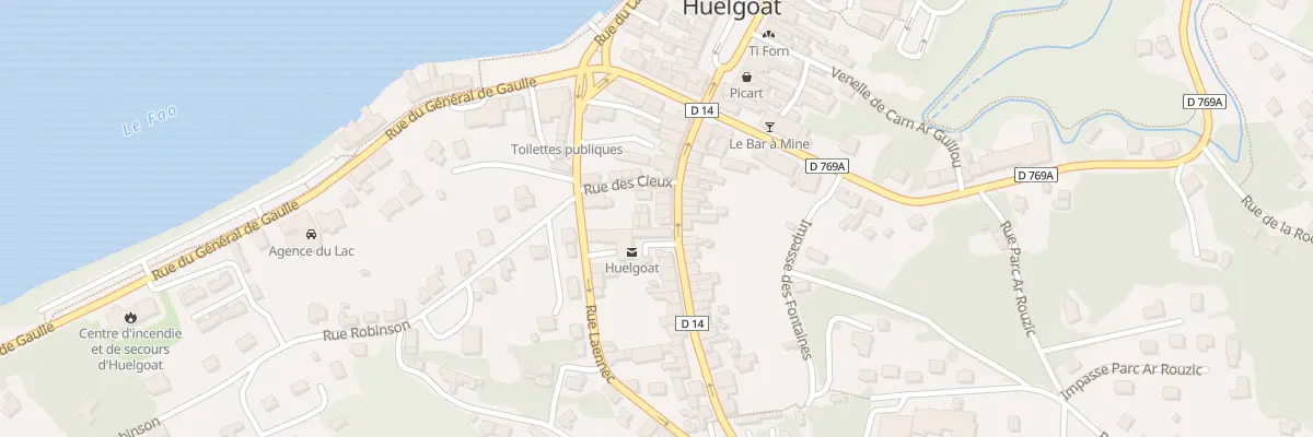 Plan du 18 Rue des Cieux à Huelgoat