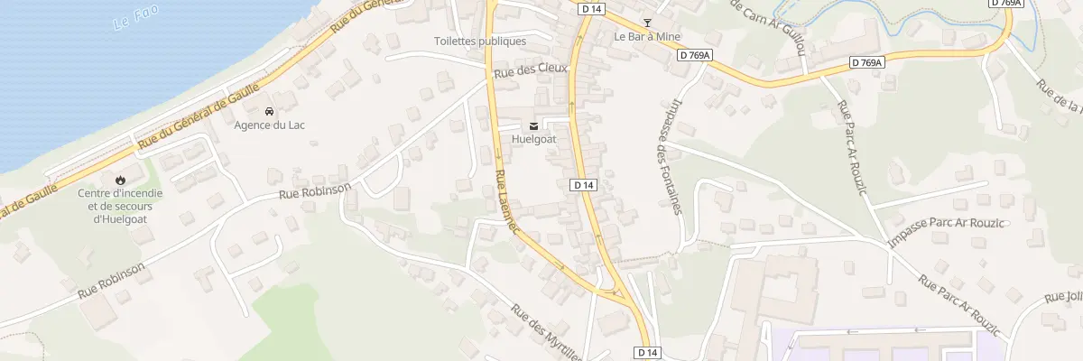 Plan du 32 Rue des Cieux à Huelgoat