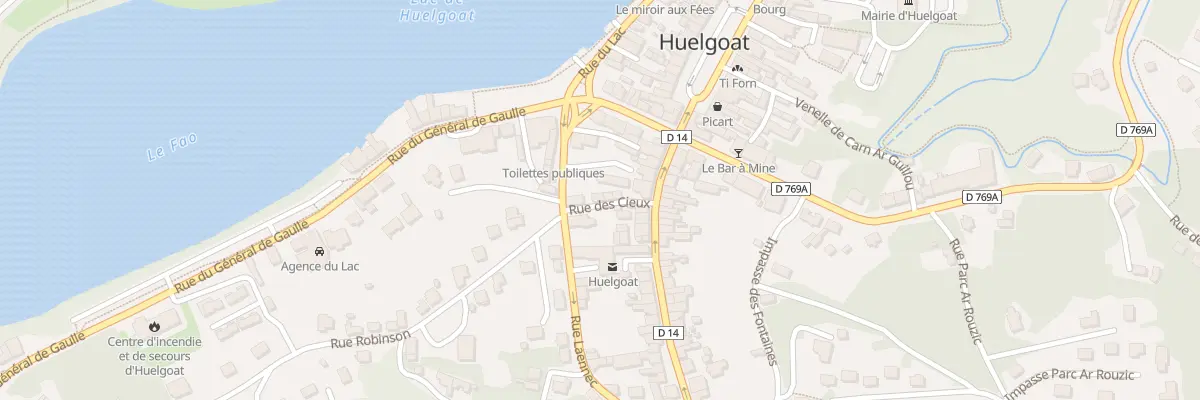 Plan du 12D Rue des Cieux à Huelgoat