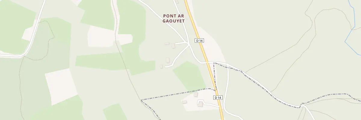 Plan du 184A Kerampeulven à Berrien