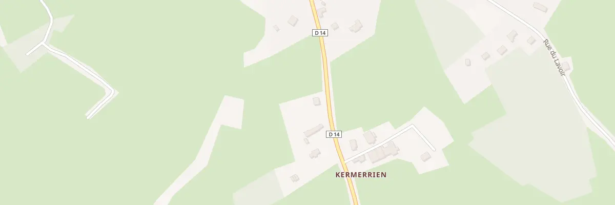 Plan du 32 Rue Ti Forn à Berrien
