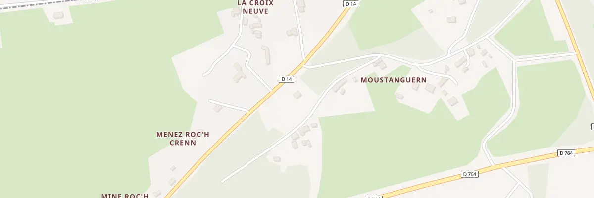 Plan du 1983A Moust Ar Guern à Plouyé