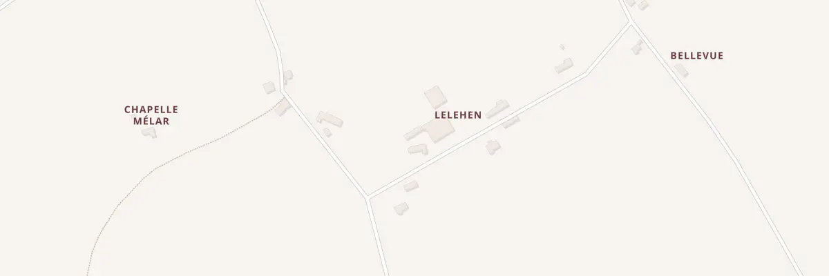 Plan du 167 Lelehen à Saint-Jean-du-Doigt