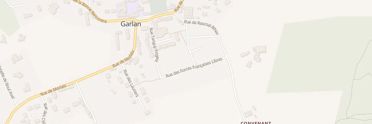 Plan du 4 Rue Bel Air à Garlan