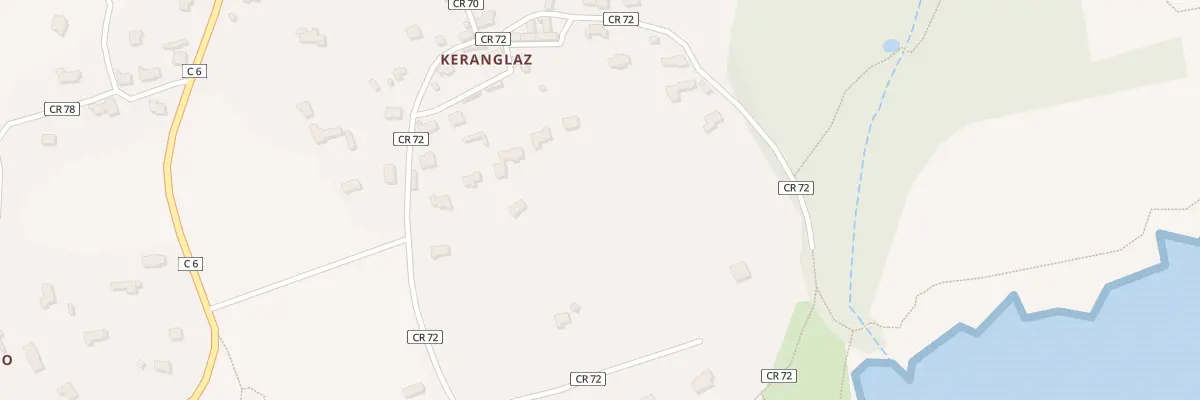 Plan du 17 Keranglaz à Névez