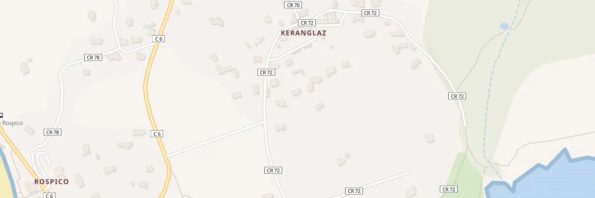 Plan du 44 Keranglaz à Névez