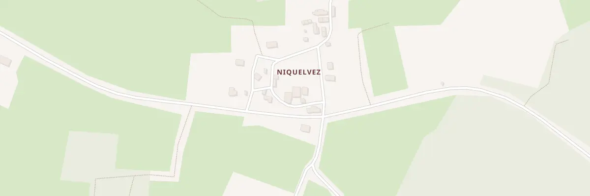 Plan du 151 Niquelvez à Berrien
