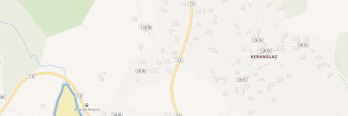 Plan du 34 Kerdavid à Névez
