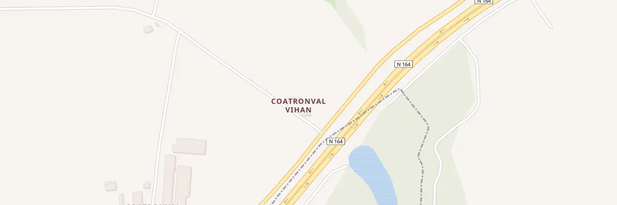 Plan du 352 Coatranval Vian à Plonévez-du-Faou