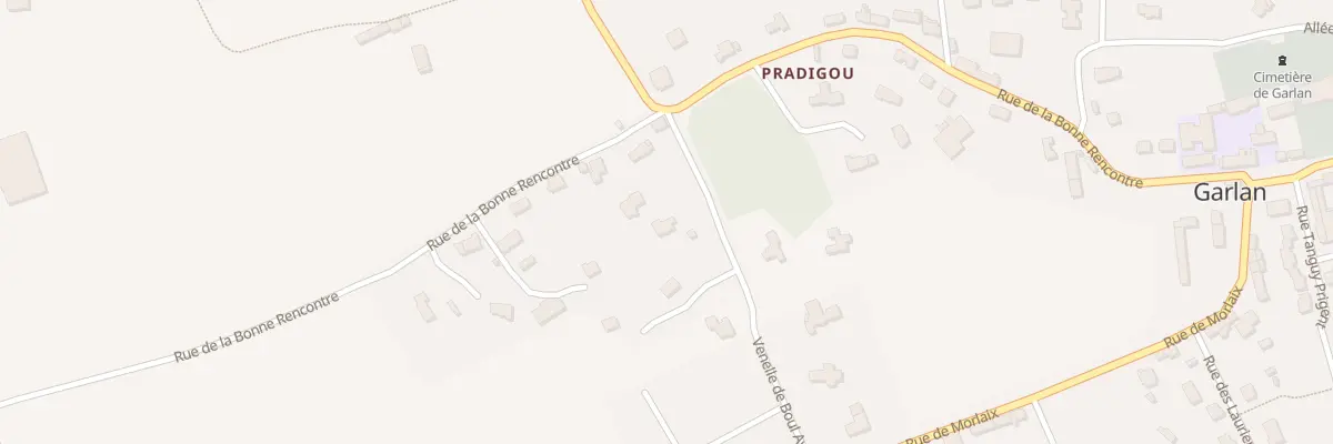 Plan du 6 Ven Boul Avel à Garlan