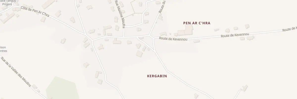 Plan du 6 Ven de Kergabin à Saint-Jean-du-Doigt