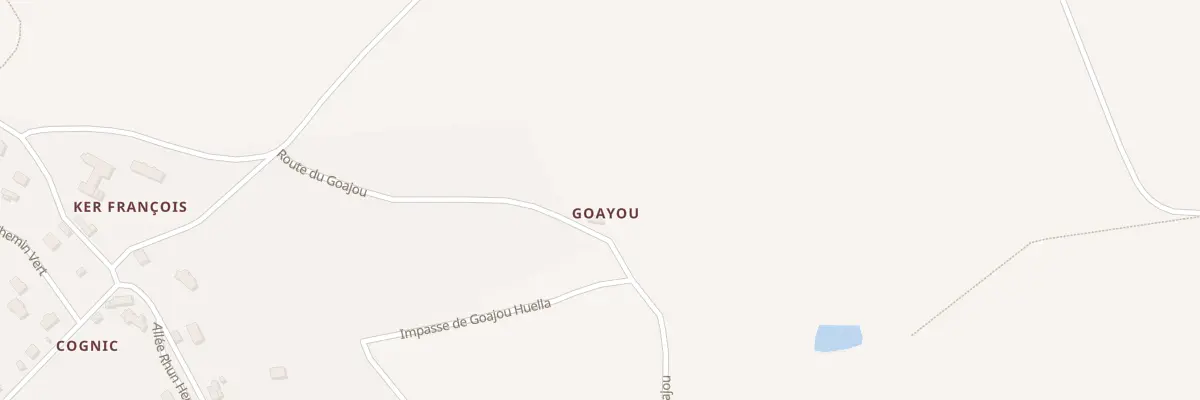 Plan du 16 Rte de Goajou à Saint-Jean-du-Doigt