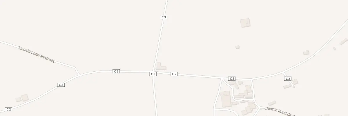 Plan du 1 Quistinit à Rosporden