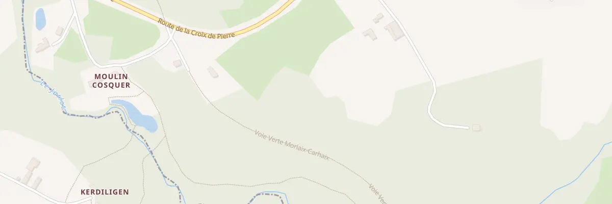 Plan du 5445 Cosquer Pinard à Plougonven