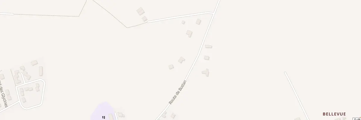 Plan du 12 Rte de Botlan à Collorec