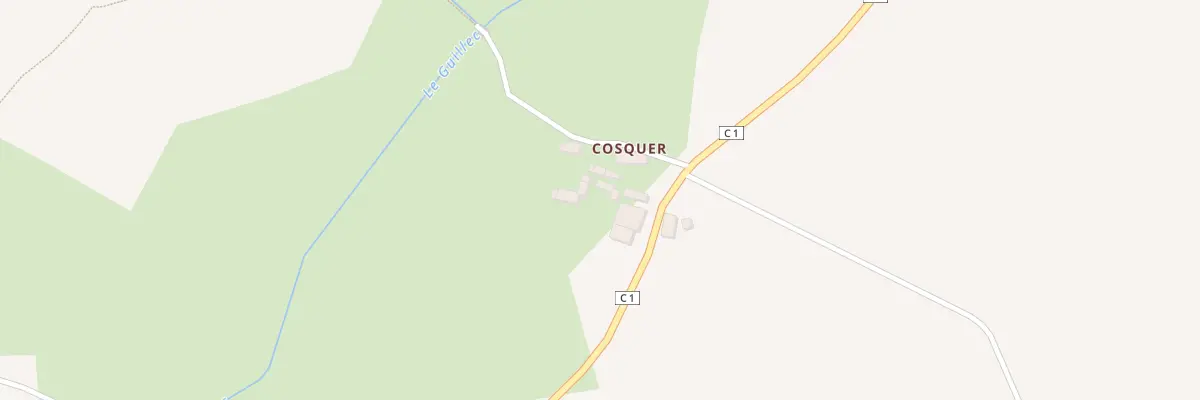 Plan du 246 Le Cosquer à Collorec