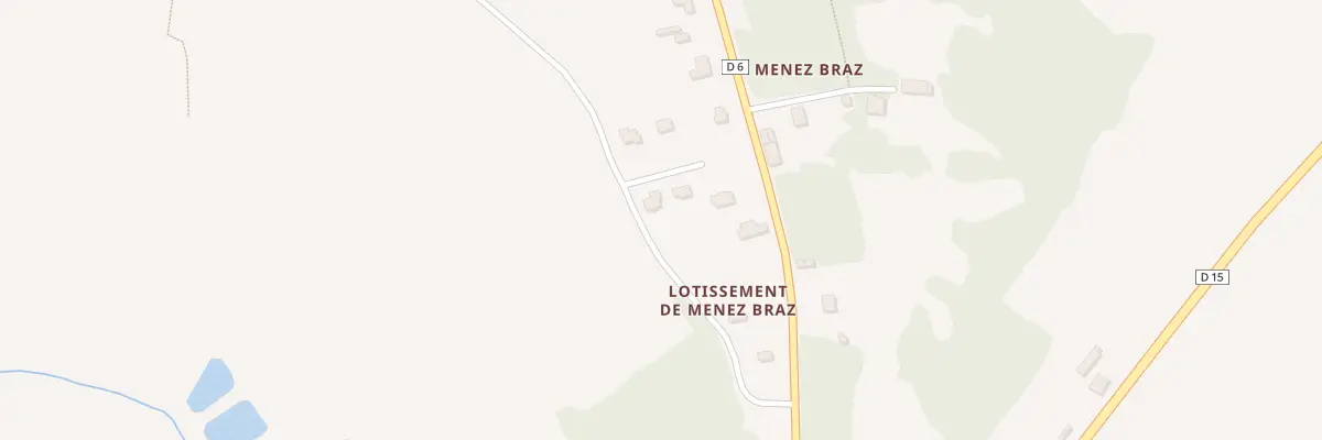 Plan du 7 Lot de Menez Bras à Leuhan
