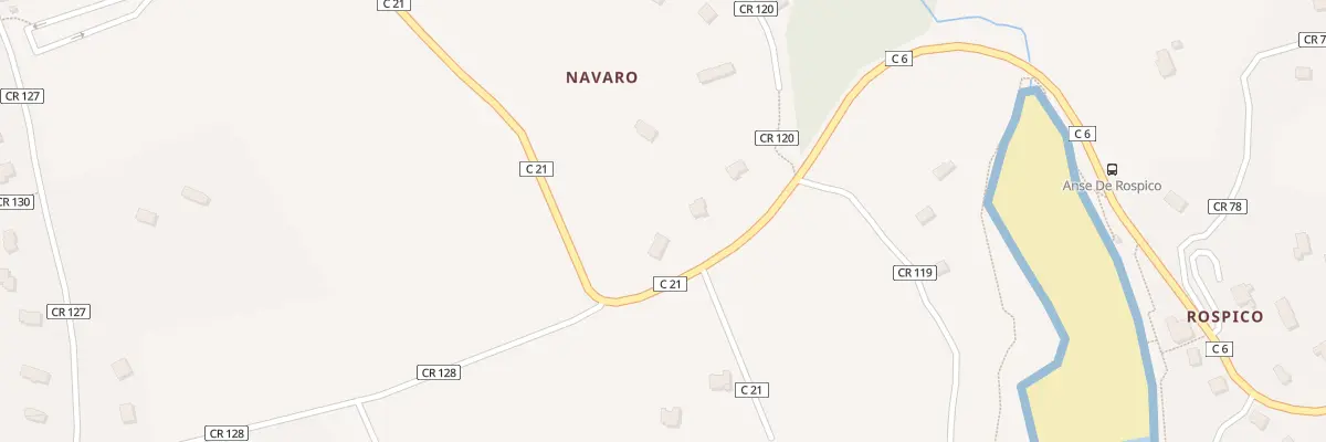 Plan du 20 Navarro à Névez