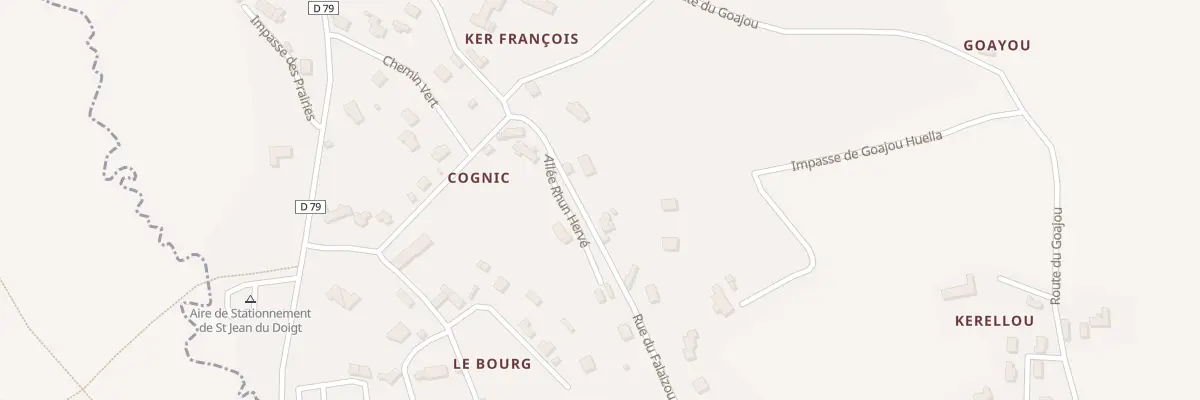 Plan du 7 Rue de Falaizou à Saint-Jean-du-Doigt
