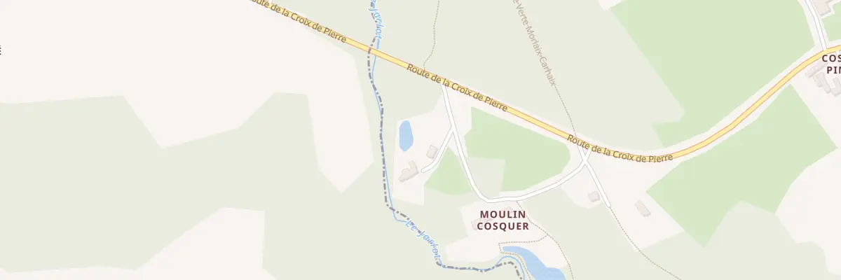 Plan du 5457 Moulin Cosquer à Plougonven