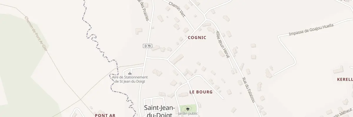 Plan du 8 Rue Saint Mériadec à Saint-Jean-du-Doigt