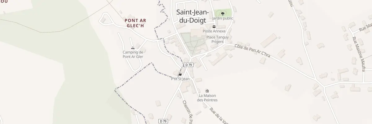 Plan du 2 Place Père Robert le Meur à Saint-Jean-du-Doigt