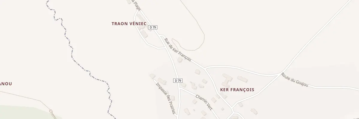 Plan du 18 Rte de la Plage à Saint-Jean-du-Doigt