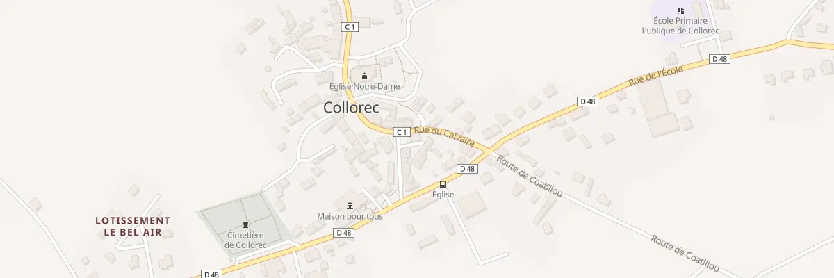 Plan de Imp de la Forge à Collorec