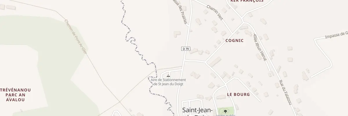 Plan du 11B Rte de la Plage à Saint-Jean-du-Doigt