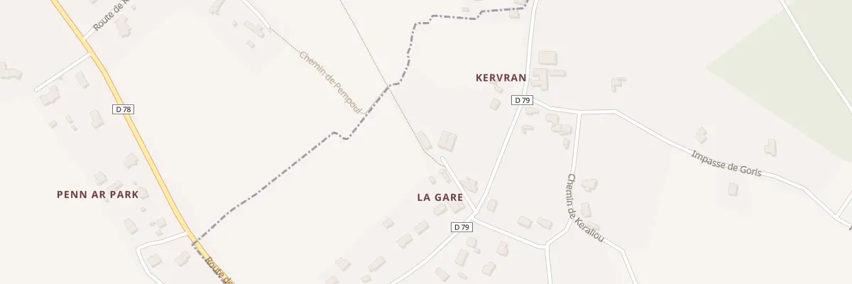 Plan du 8 Imp de la Gare à Saint-Jean-du-Doigt