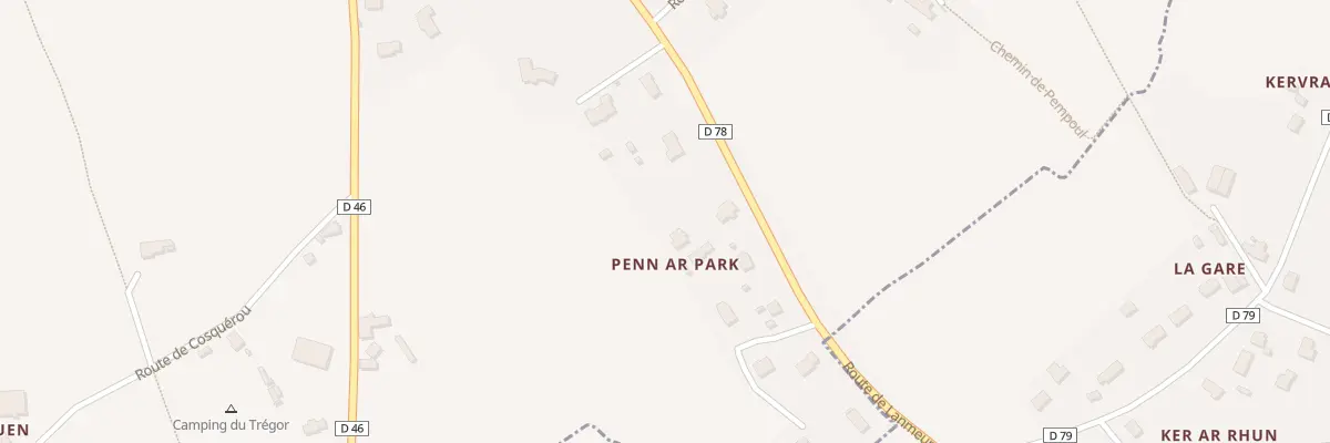Plan du 17 Rte de Lanmeur à Plougasnou