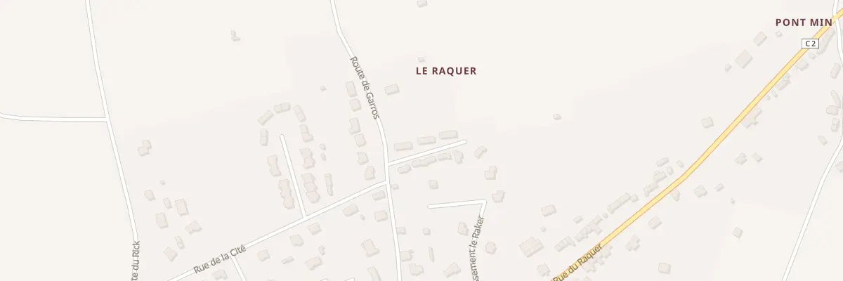 Plan du 3 Cité de l’Aulne à Saint-Goazec
