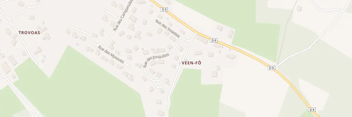 Plan du 4 Rue des Jonquilles à Plougonven