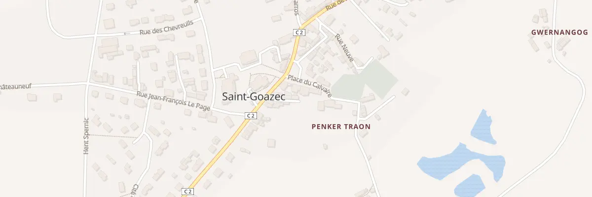 Plan du 6 Rue du Sabotier à Saint-Goazec
