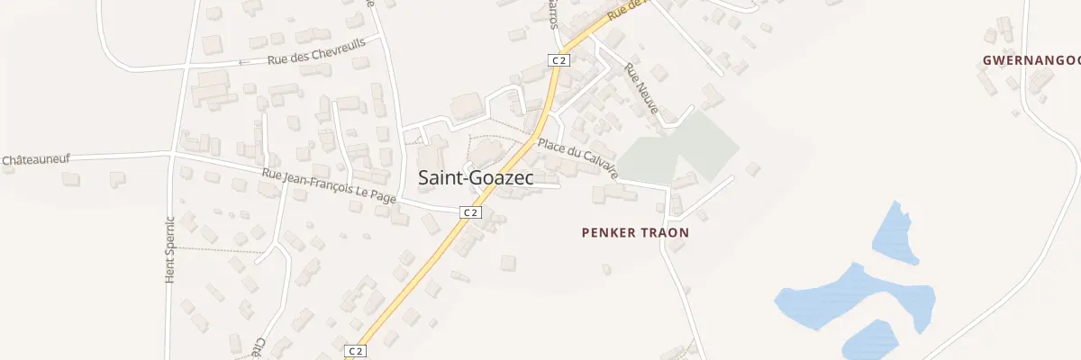Plan du 4 Rue du Sabotier à Saint-Goazec