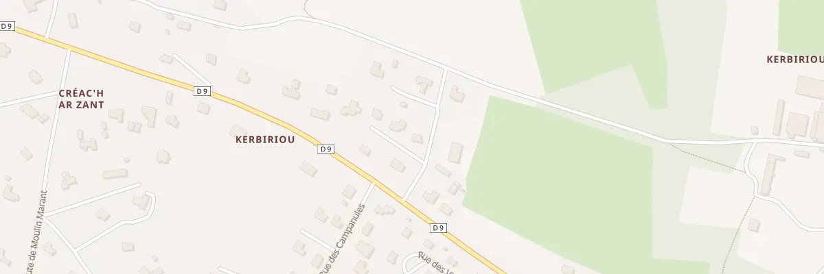 Plan du 9 Imp des Camélias à Plougonven